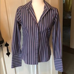 Thomas Pink 3/4 sleeve button down, size 10.